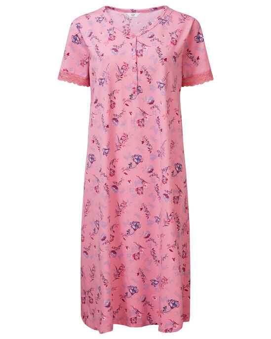 Jersey Printed Nightdress at Cotton Traders